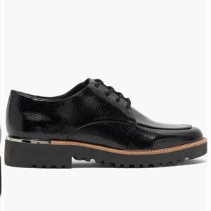 Black Patent Leather Women's Loafers